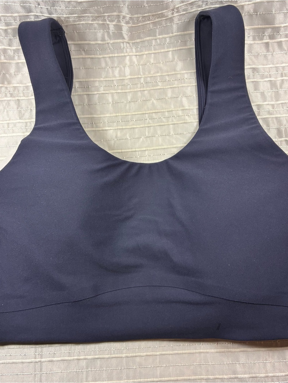 all in motion Navy Scoop Sports Bralette